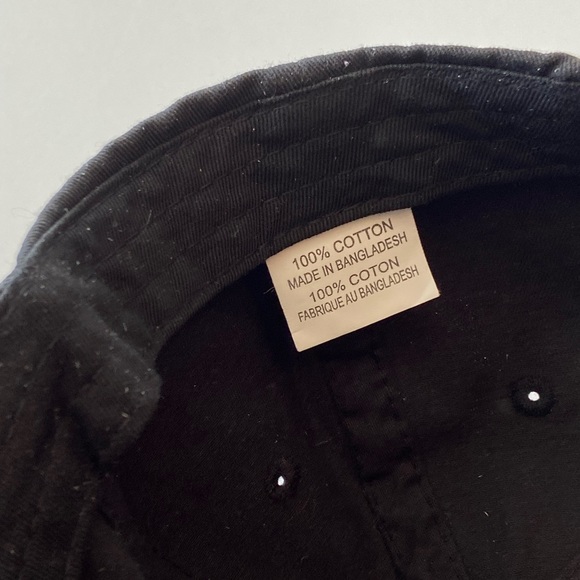 Portland Trailblazers Cotton Black OS Adult Hat StrapBack Baseball Hat NBA - Picture 6 of 6